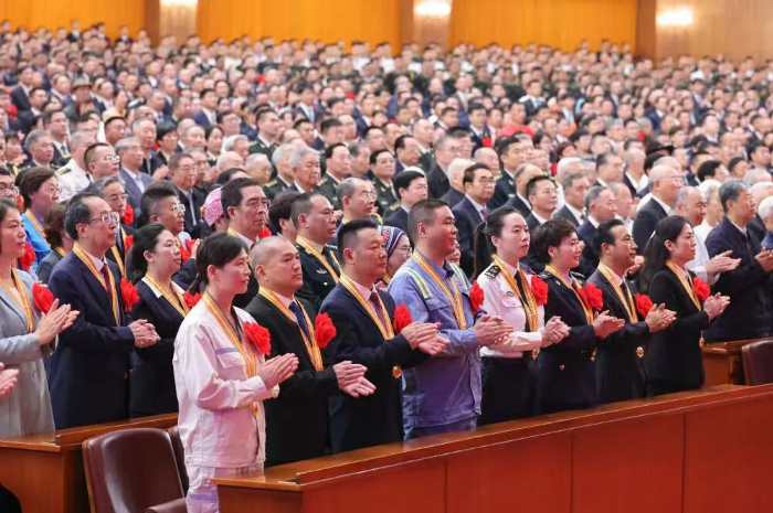 庆祝中国共产党成立105周年大会在京隆重举行